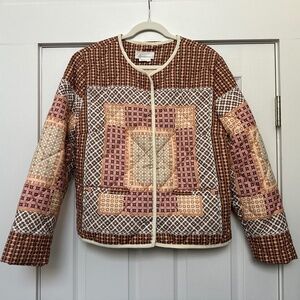 Anthropologie Quilted Jacket - XL
